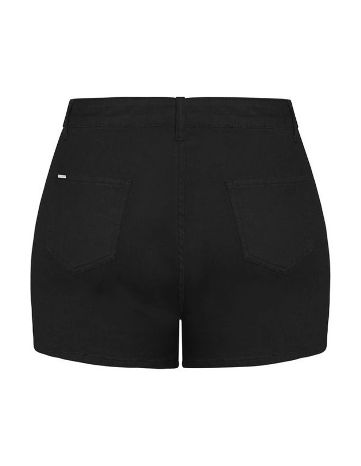 Denim Breeze Short in Black image 5