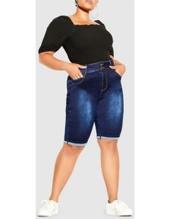 Killer Pins Short in Dark Denim