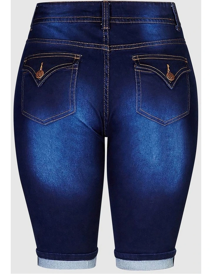 Killer Pins Short in Dark Denim image 4