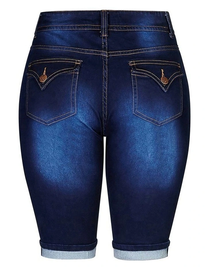 Killer Pins Short in Dark Denim image 6