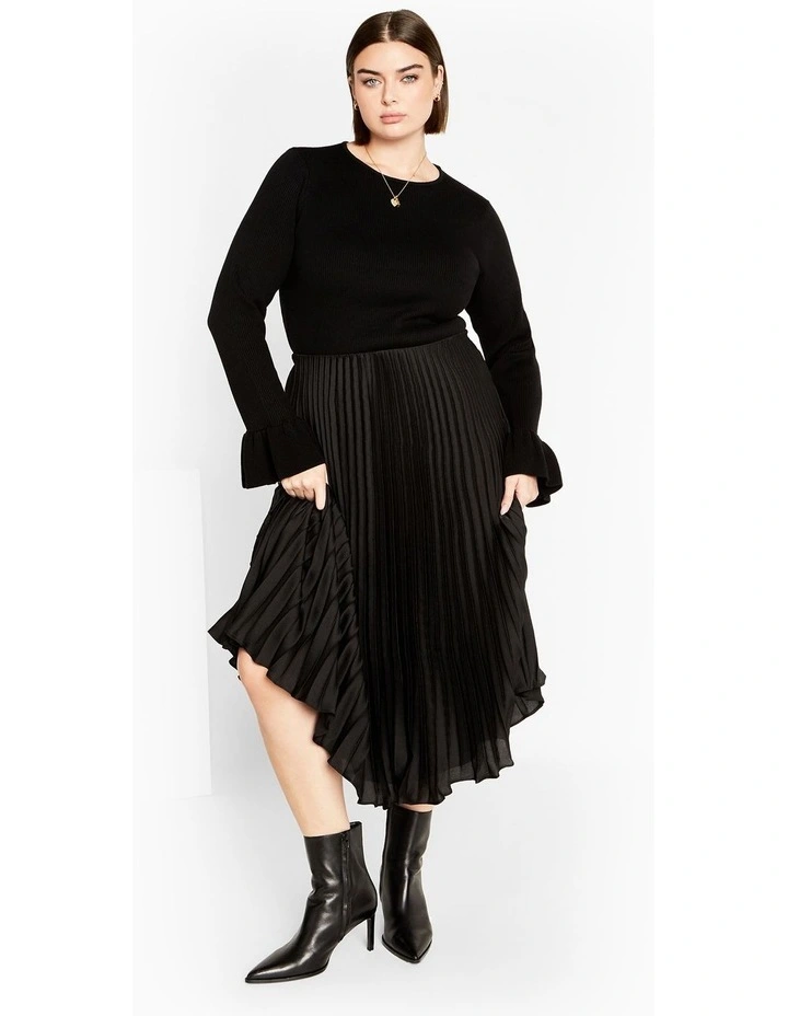 Selena Skirt in Black image 2