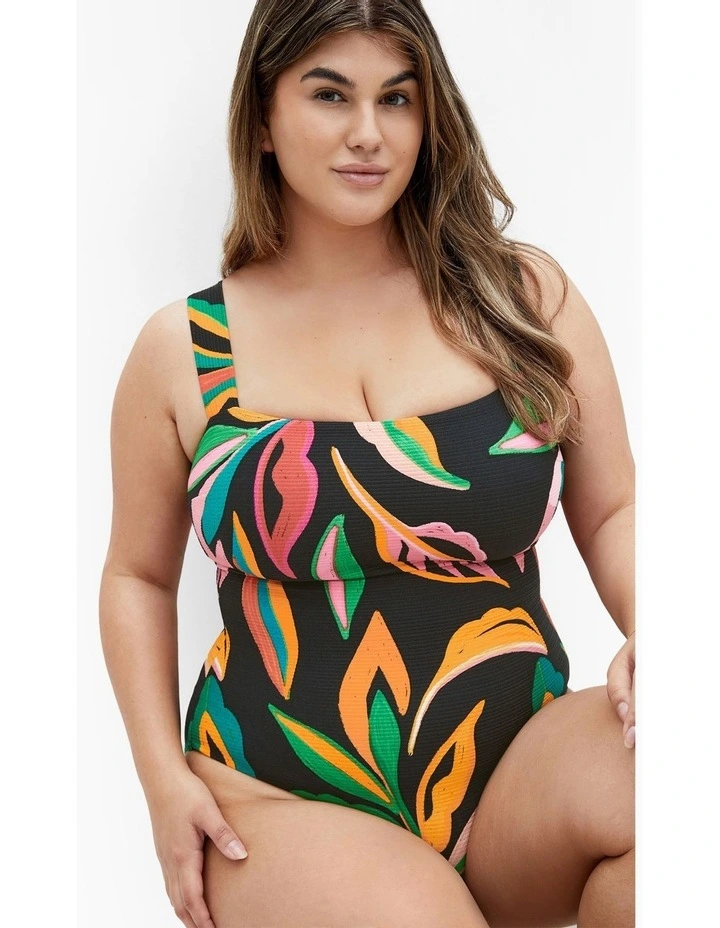 Maui Tropical Prt 1 Piece in Pink image 1