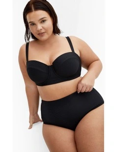 Maui Hi W Bikini in Black