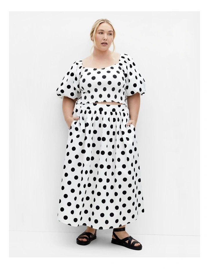 Alisha Skirt in Black Spot image 1