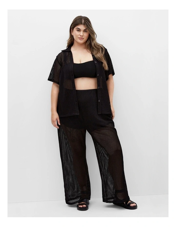 Carla Pant in Black image 3