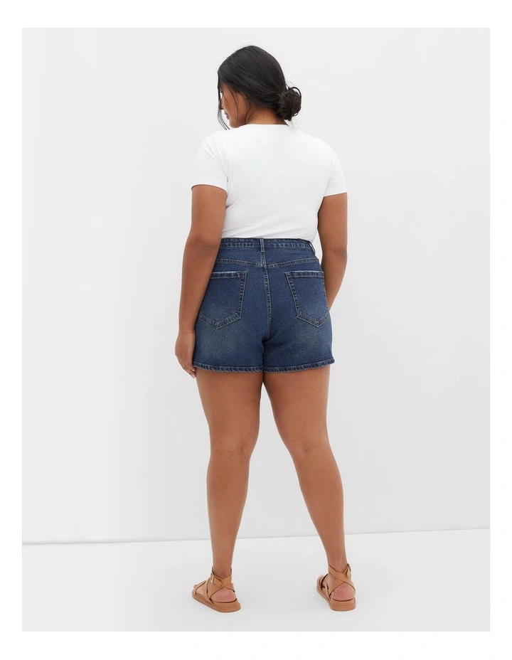 Callie Short in Dark Denim image 2