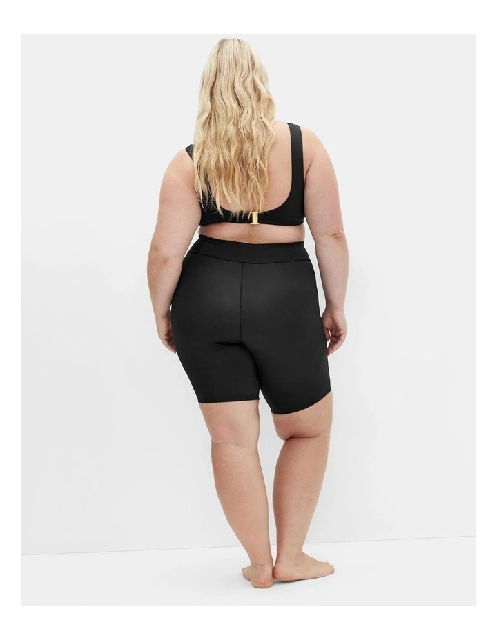 Azores Swim Short in Black image 2