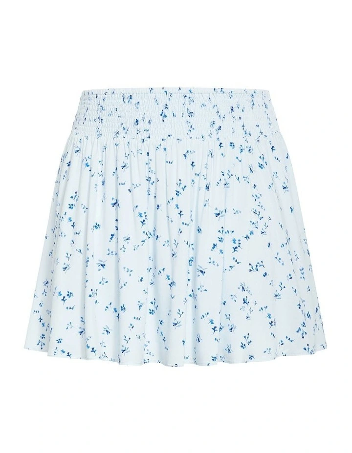 Sweet Skirt in Blue Ditsy image 3