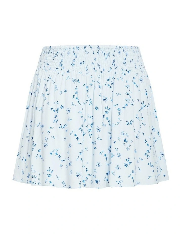 Sweet Skirt in Blue Ditsy image 4