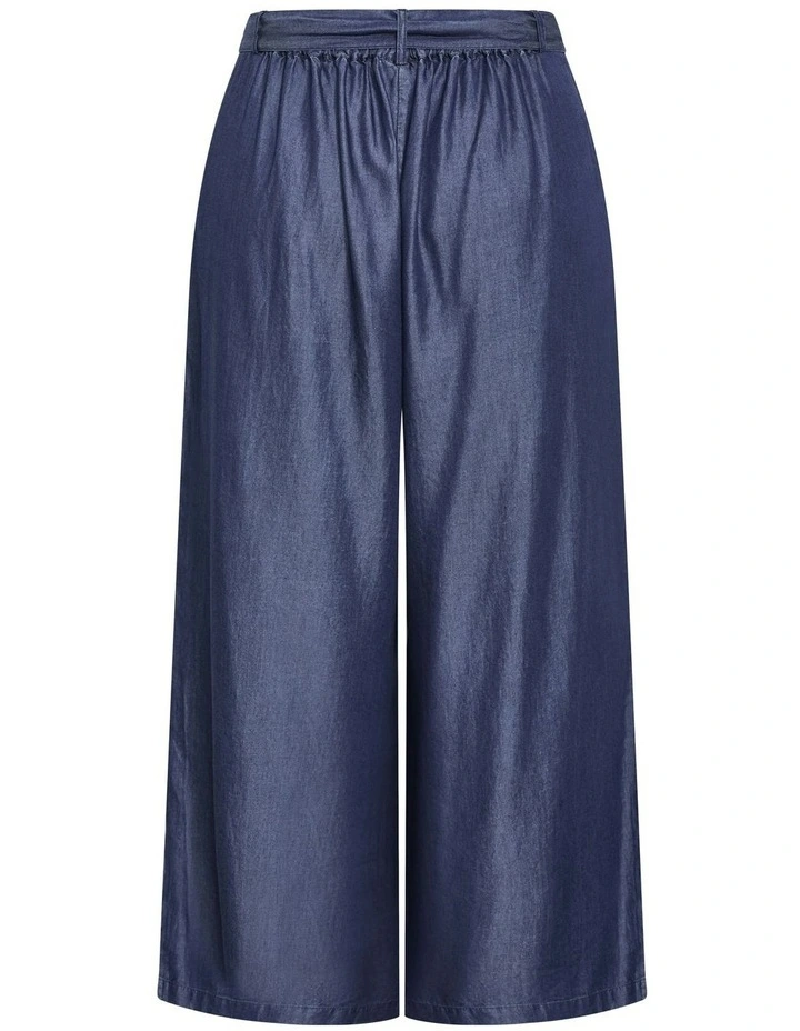 Santorini Pant in Dark Wash image 6