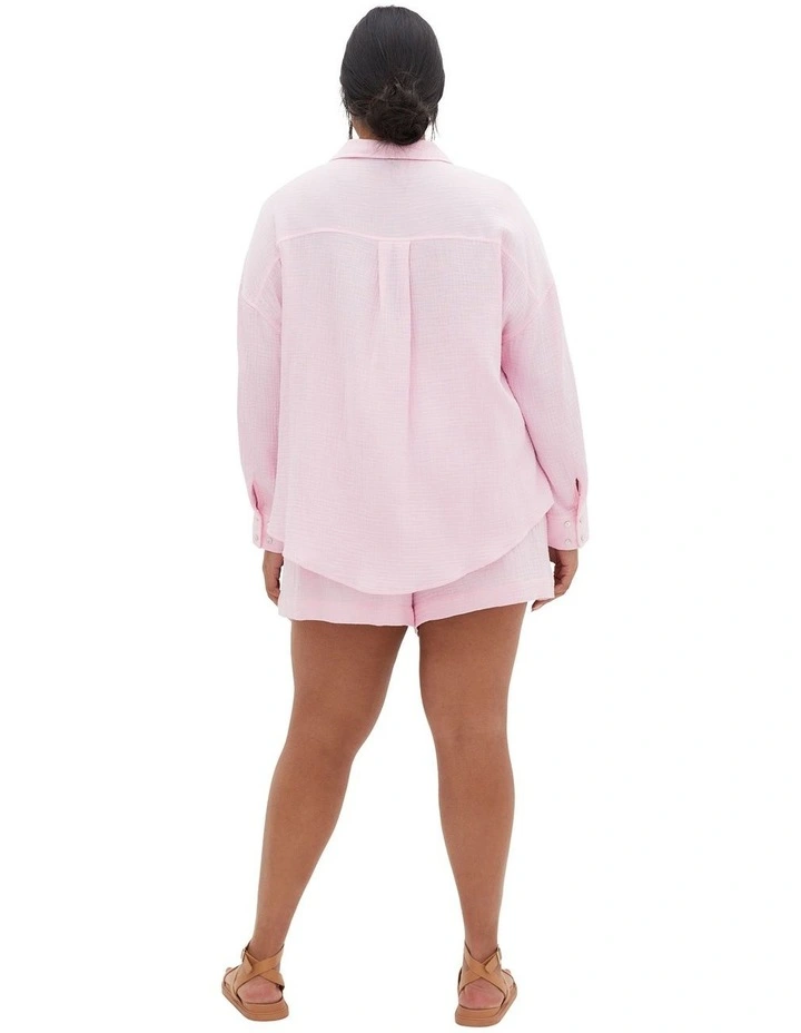 Elly Shorts in Pink image 2
