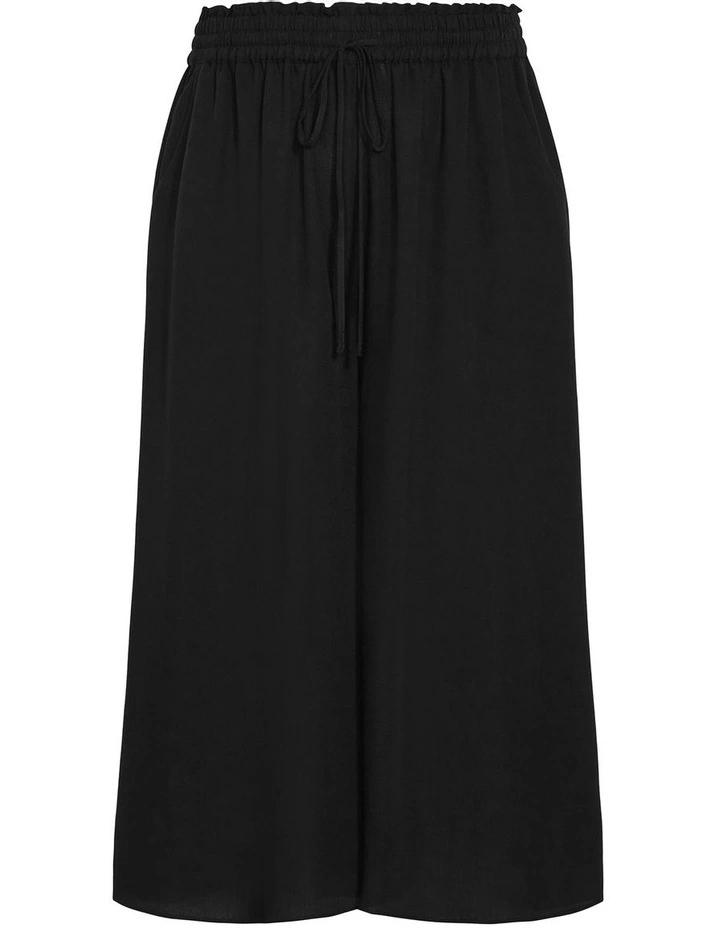 Elly Crop Pant in Black image 3