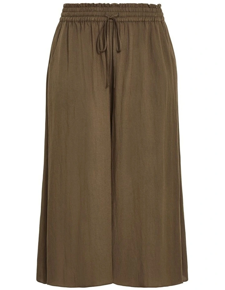 Elly Crop Pant in Khaki image 3