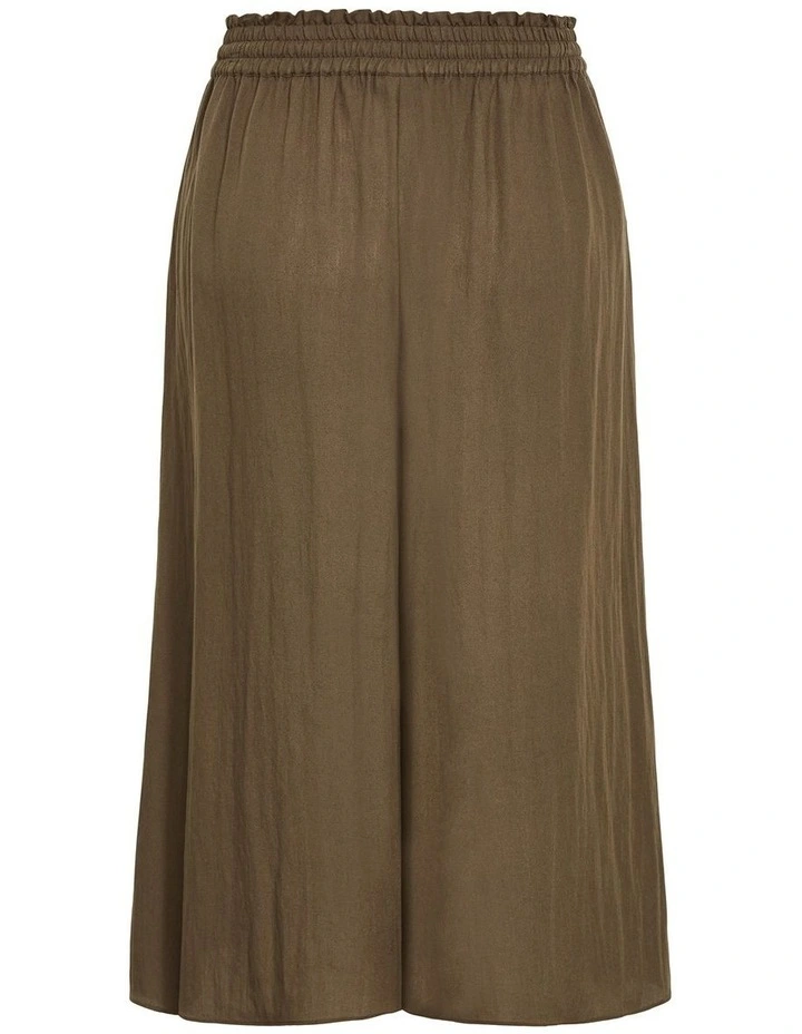 Elly Crop Pant in Khaki image 4