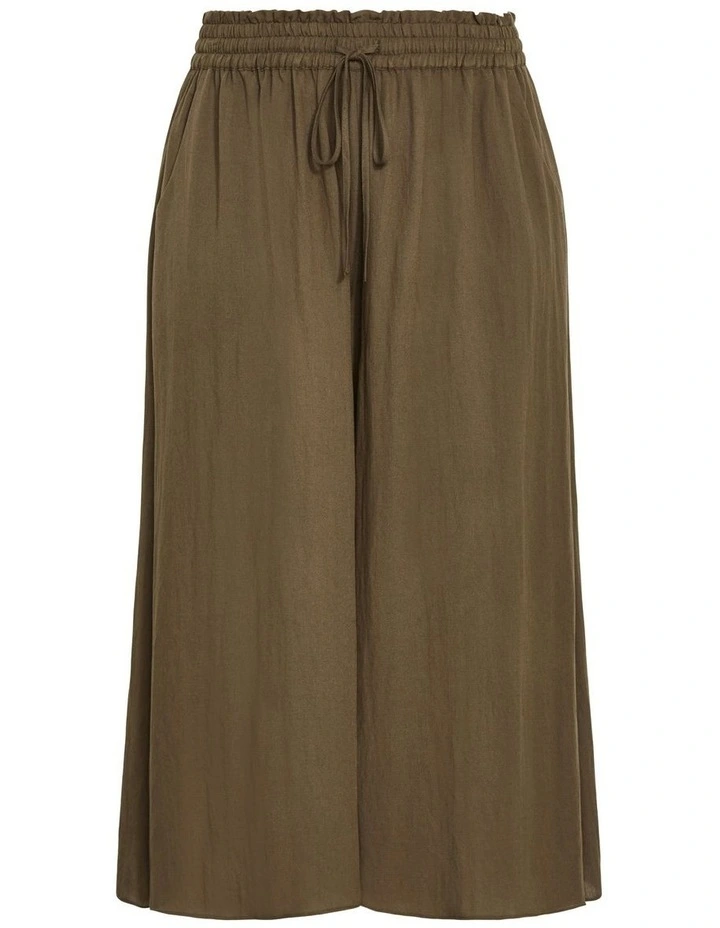 Elly Crop Pant in Khaki image 6
