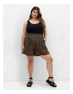 Lily Short in Khaki
