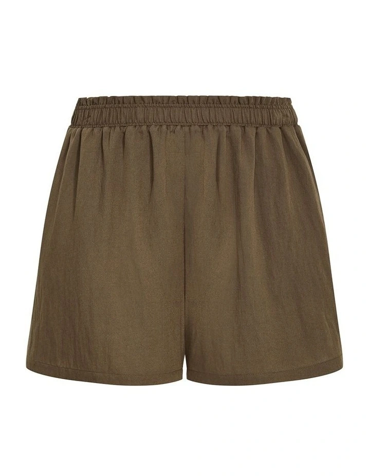 Lily Short in Khaki image 4