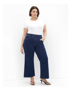 Plus Size JEAN H CORINNE WL - Mid Wash