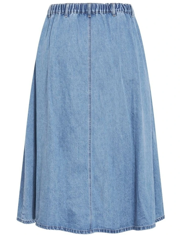 Plus Size SKIRT KARINA - Light Wash image 5