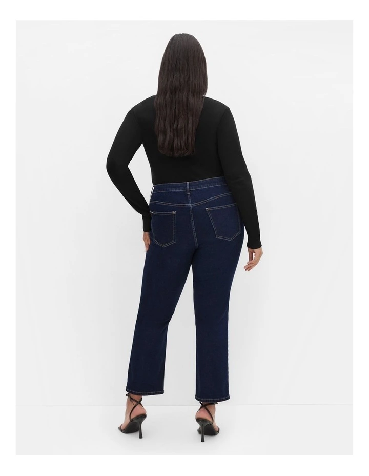 A Dena Jeans in Dark Wash image 2