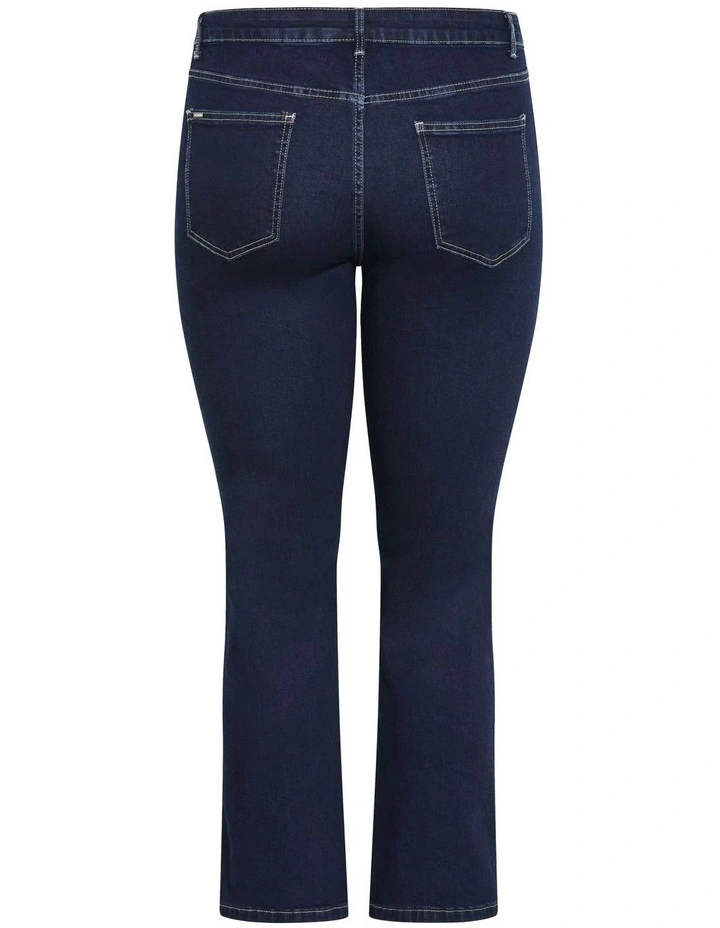 A Dena Jeans in Dark Wash image 6