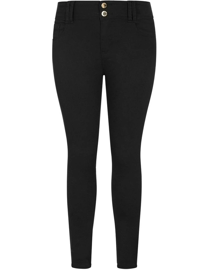 JEAN ASHA SK R BLK image 4