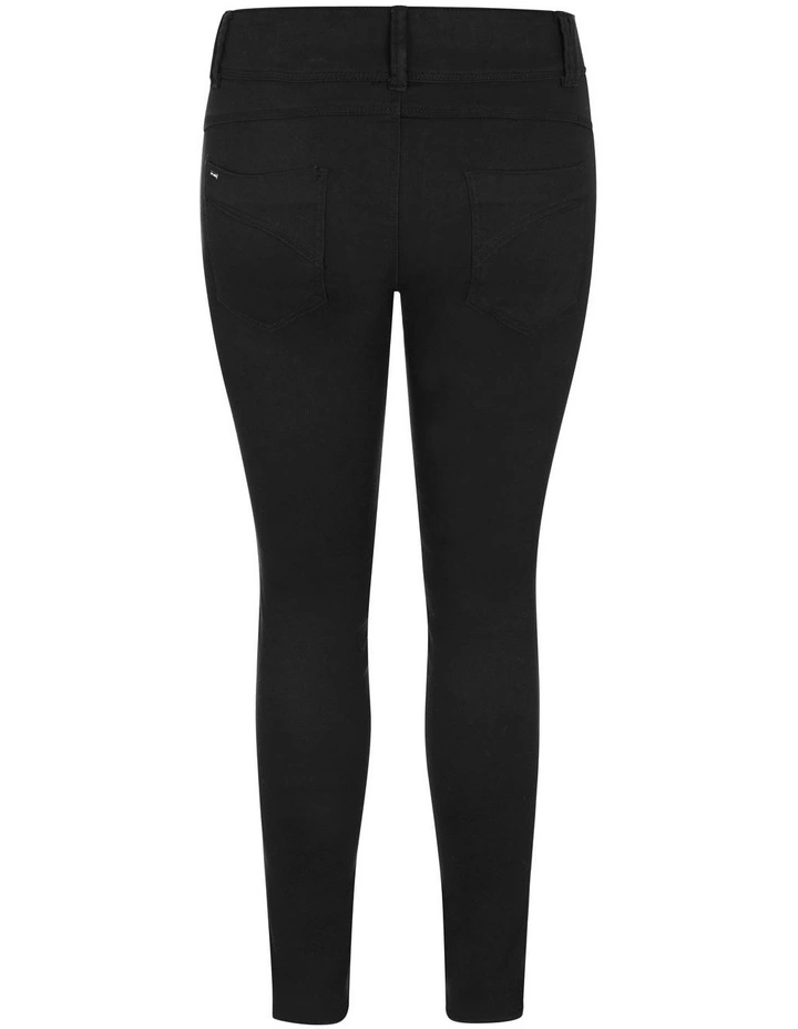 JEAN ASHA SK R BLK image 5