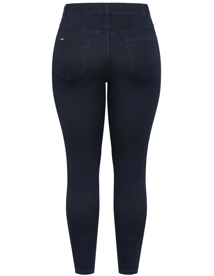 A Amara Skinny Jeans in Denim image 5