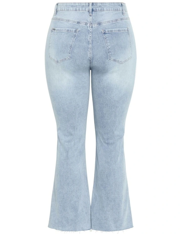 Harley Fit Marli Bootleg Jeans in Light Wash image 6