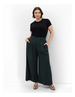 Plus Size PANT ABBIE - Deep Emerald