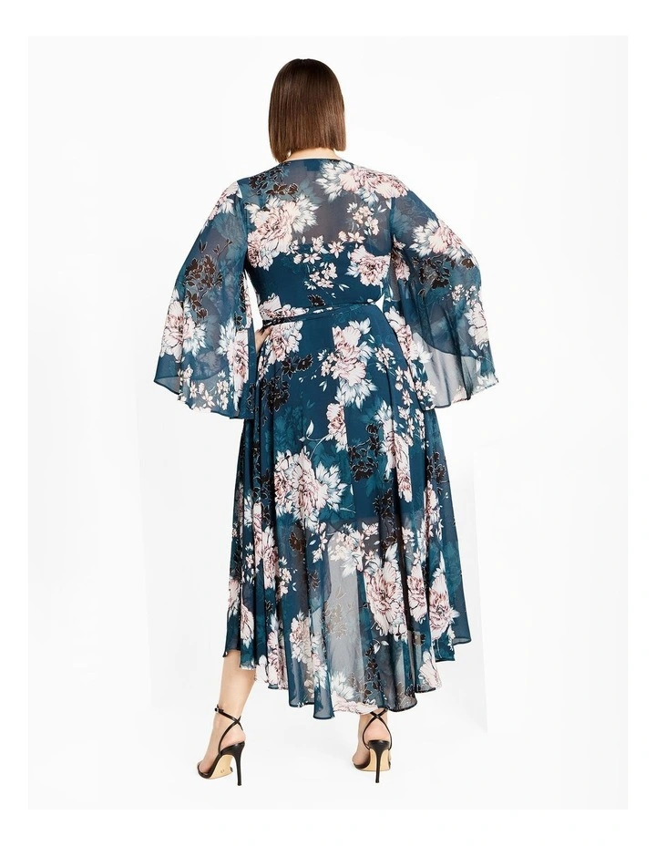 Maxi Dress in Jade Blossom image 2