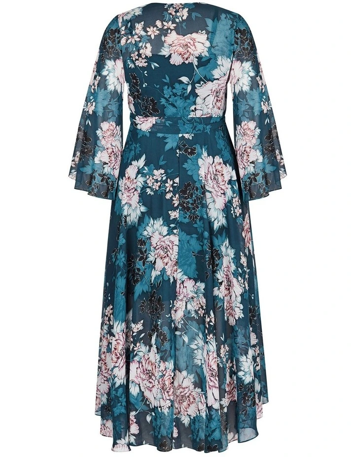 Maxi Dress in Jade Blossom image 5