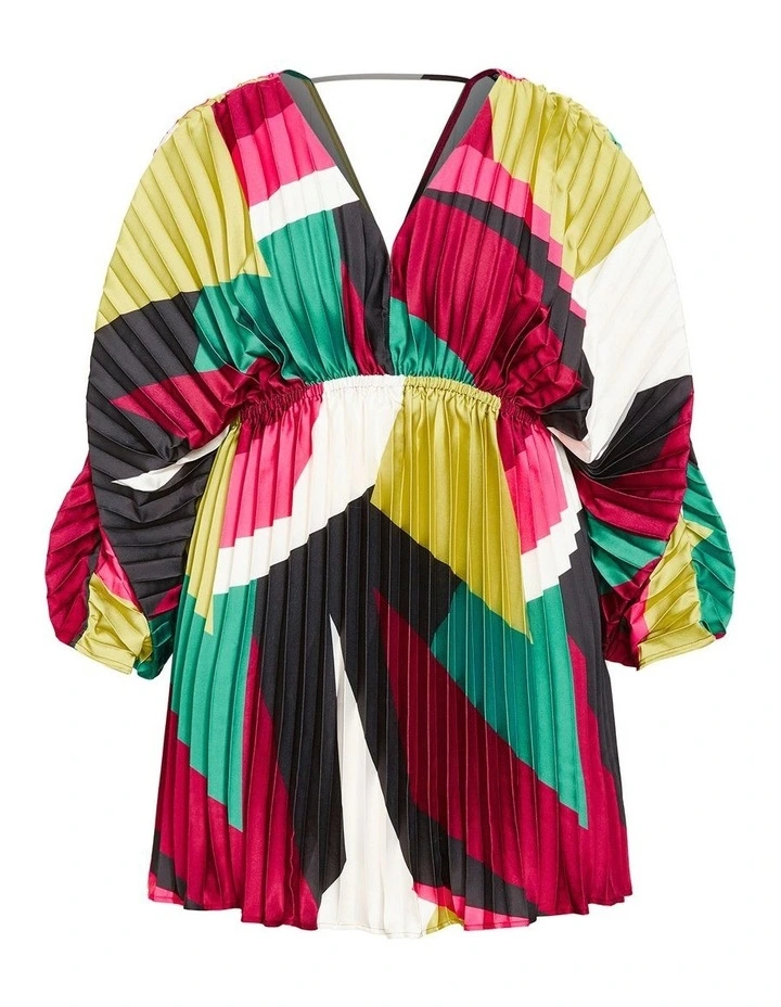 Dress Chloe in Multi image 3