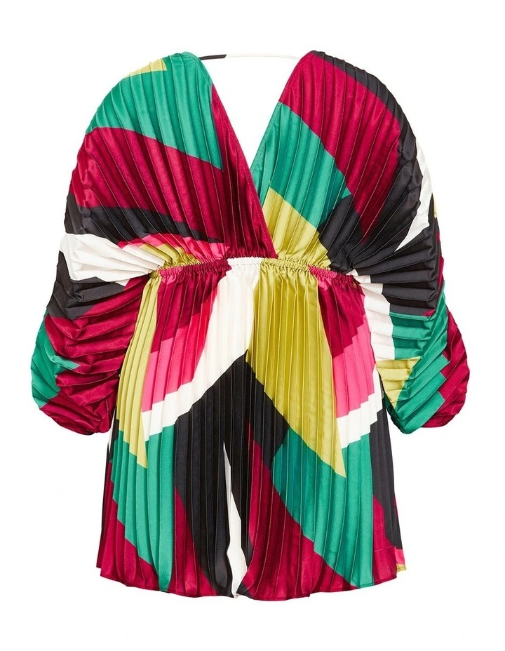 Dress Chloe in Multi image 4