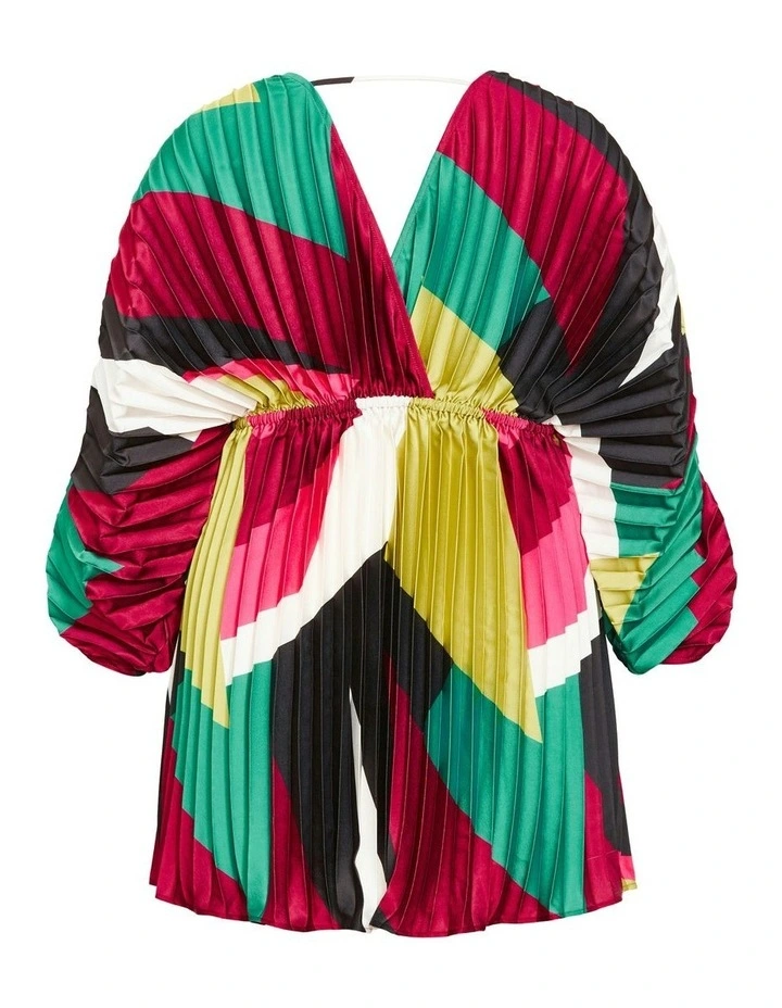 Dress Chloe in Multi image 6