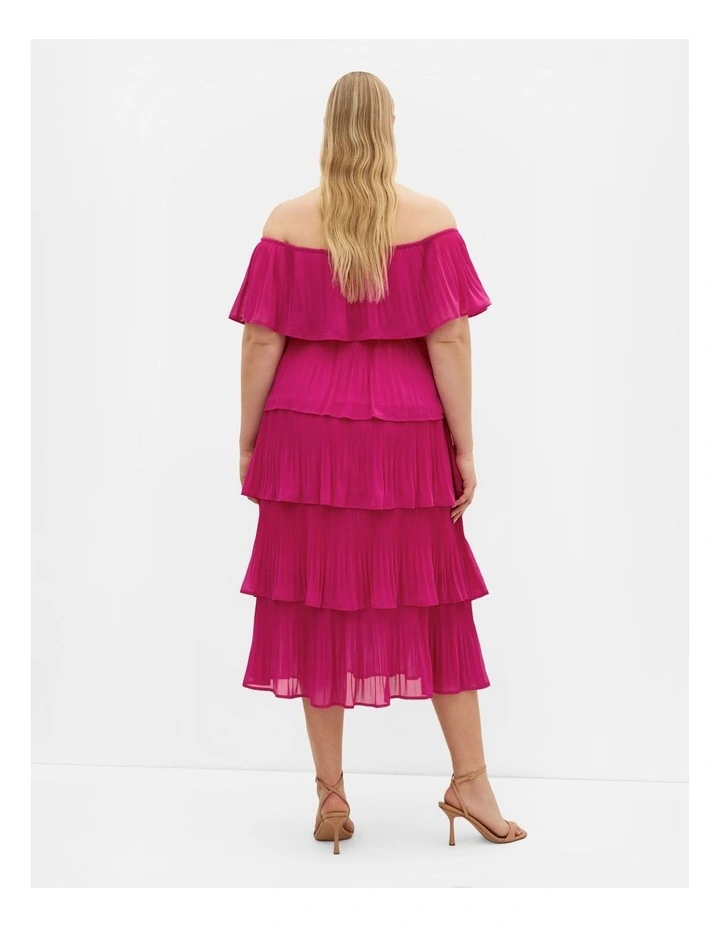 Night Garden Dress in Pink image 2