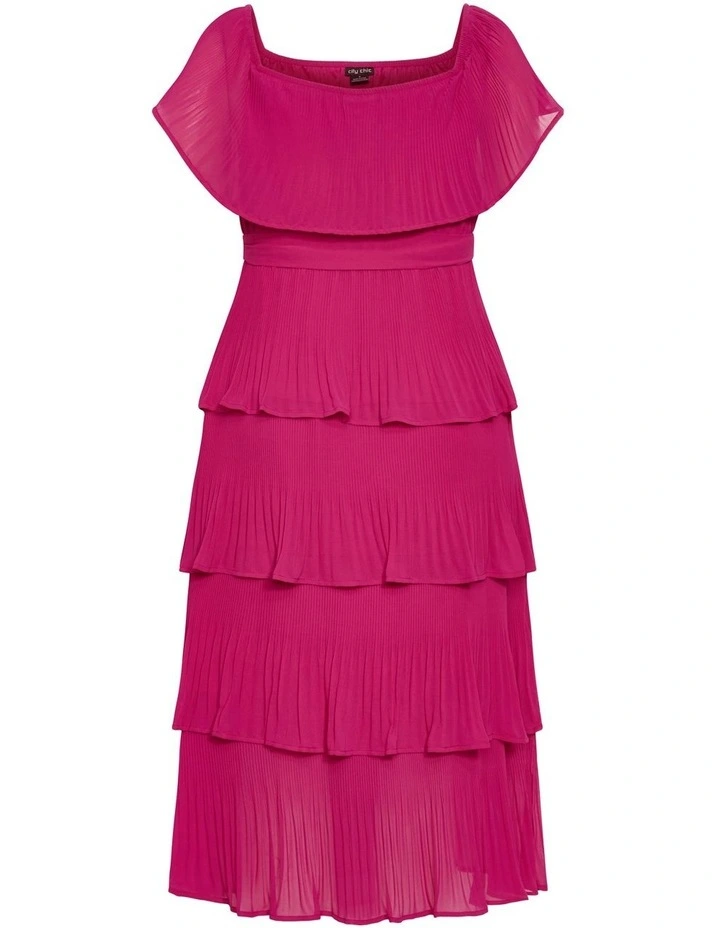 Night Garden Dress in Pink image 3