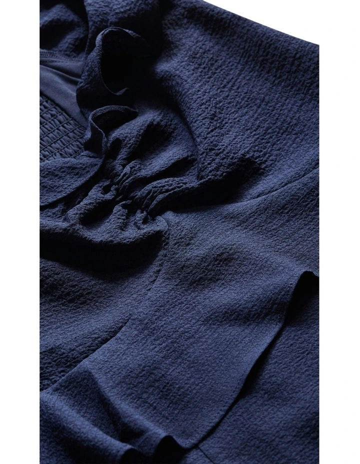 Fee Frill Maxi Dress in Blue image 6