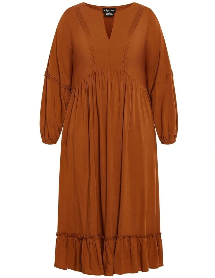 Alena Maxi Dress in Masala image 4