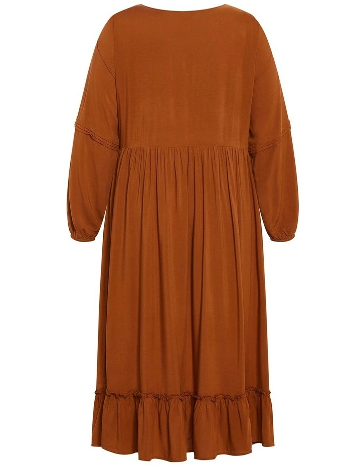 Alena Maxi Dress in Masala image 5