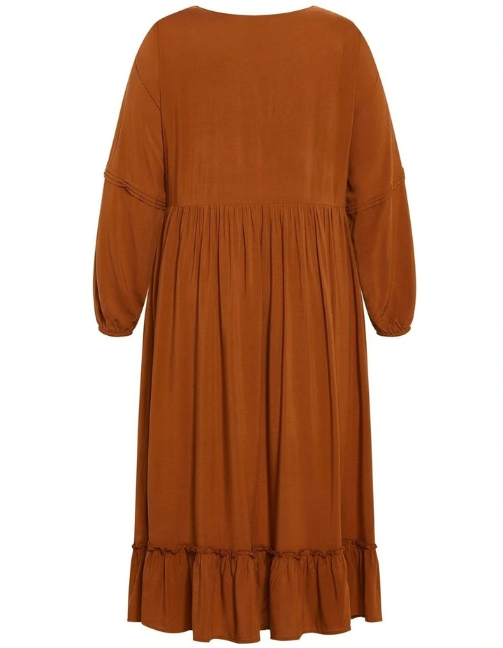 Alena Maxi Dress in Masala image 6