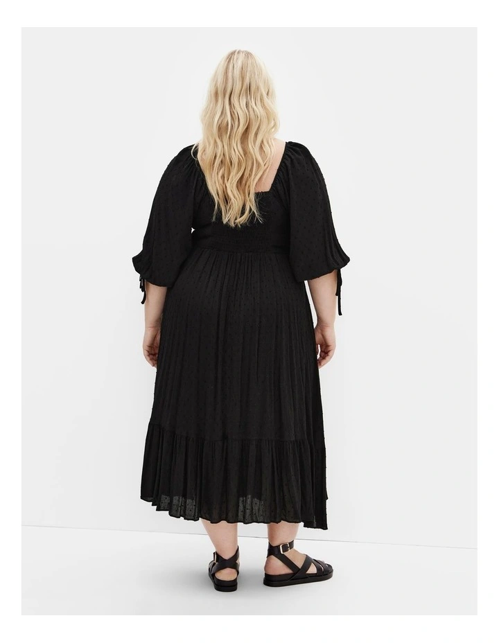 Ally Dress in Black image 2