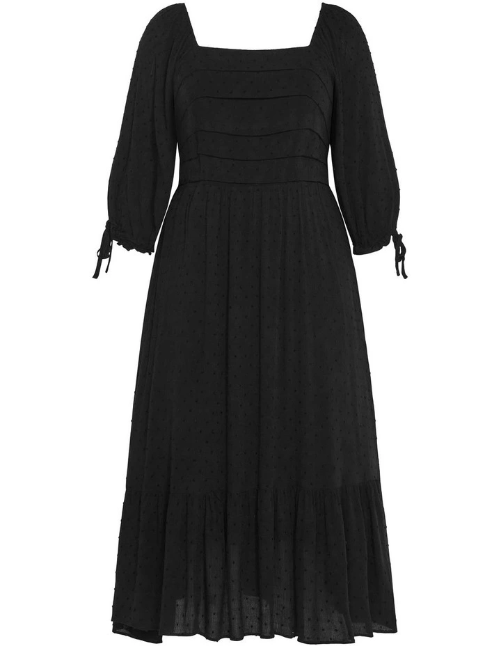 Ally Dress in Black image 5