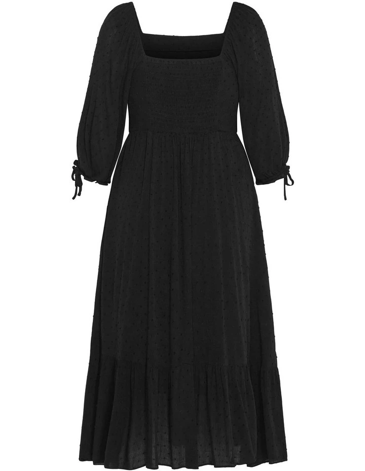 Ally Dress in Black image 6