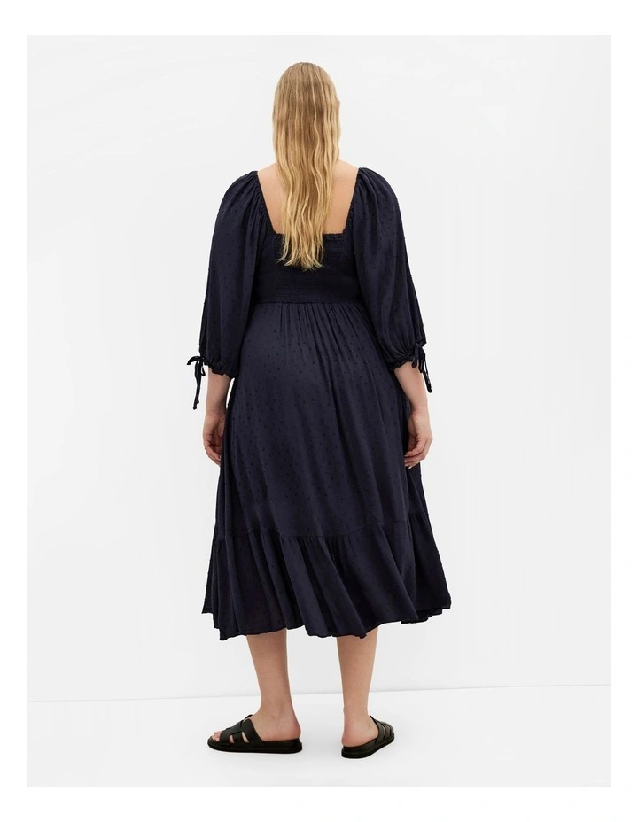 Ally Maxi Dress in Navy image 2