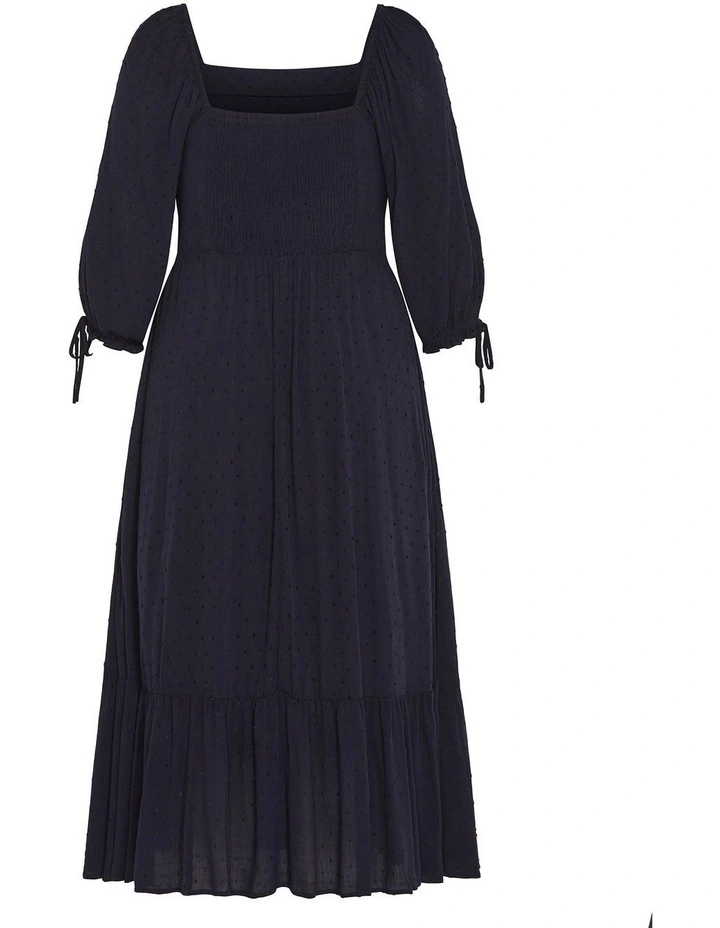 Ally Maxi Dress in Navy image 4