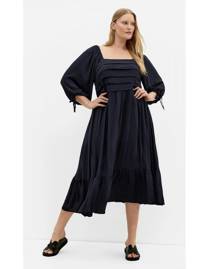 Ally Maxi Dress in Navy image 6