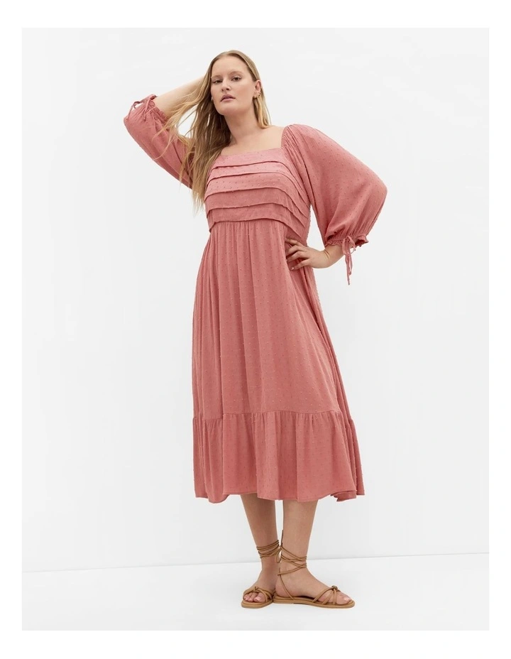 Ally Maxi Dress in Rosewood image 1