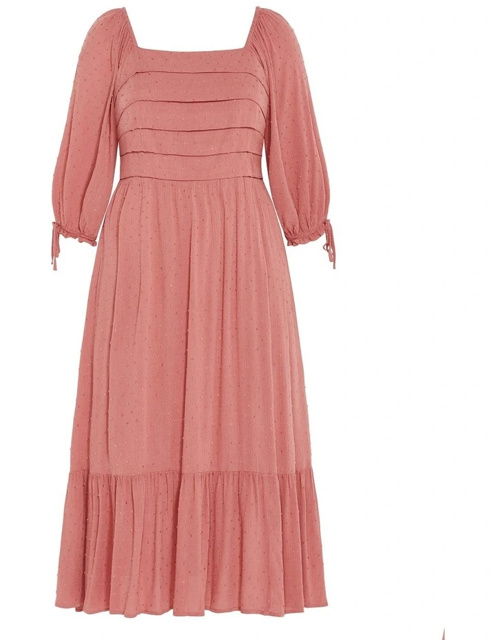 Ally Maxi Dress in Rosewood image 3