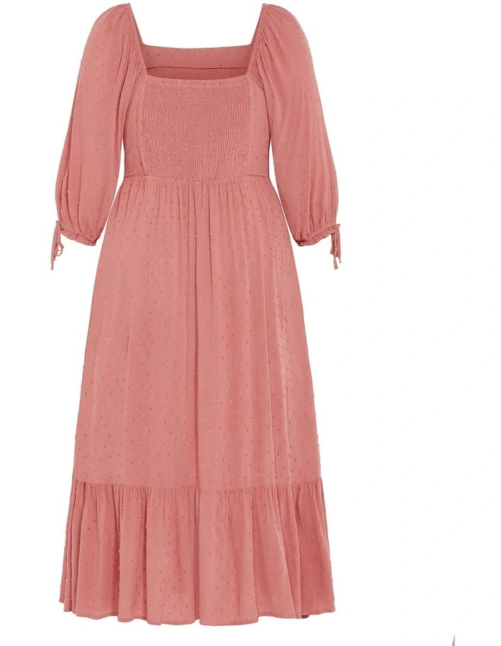 Ally Maxi Dress in Rosewood image 4